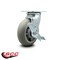 Service Caster 274HKLGDRWH Lavex Swivel Caster w/BrakeHousekeeping Cart Replacement Caster LAV-SCC-30CS620-TPRRD-TLB - alternate 2